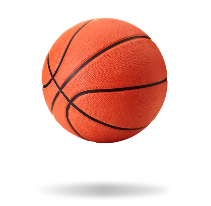 En orange basketball